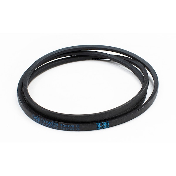 D&D 3L790 FHP V-Belt, 79 in Outside Length, 3/8 in Top Width, 7/32 in Thickness, 1 Ribs 3L790 - main